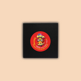 4-Inch Black Square Canvas Board